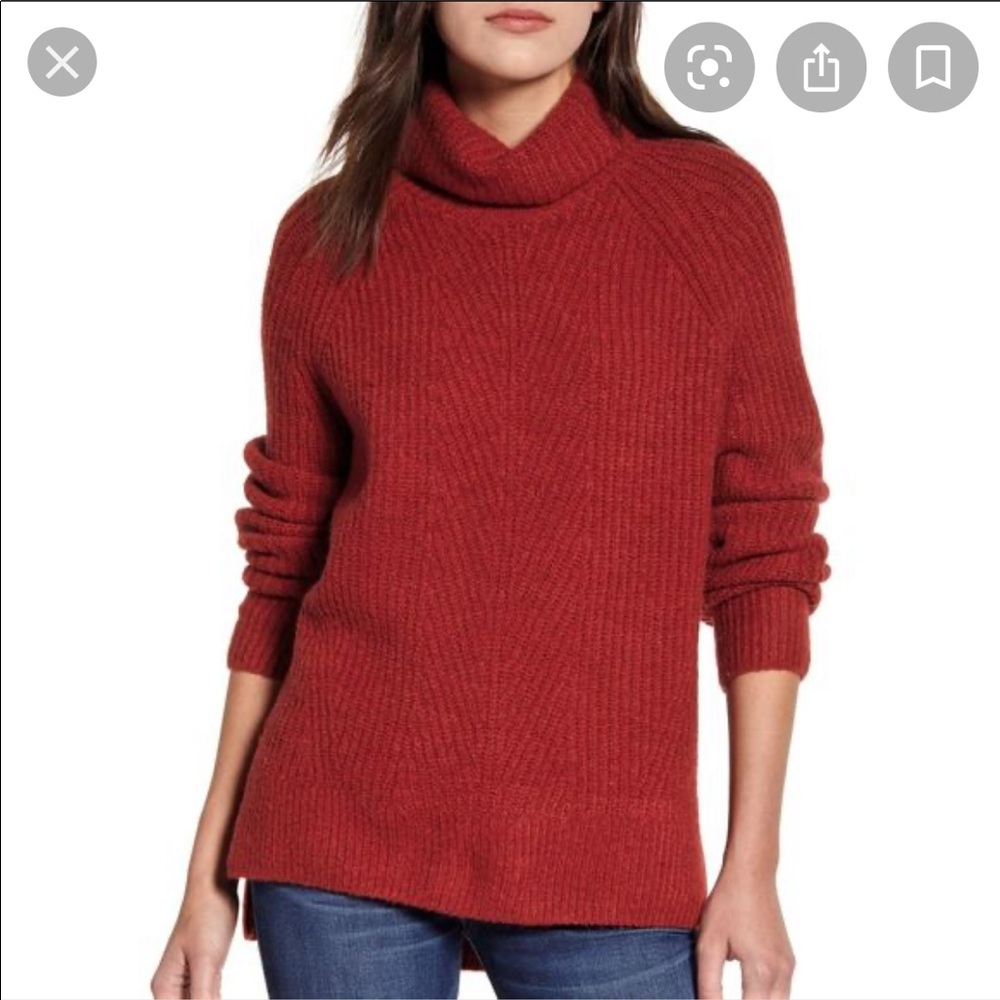 Madewell Mercer turtleneck sweater